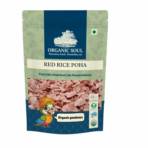 Medium organic Red Rice Poha 500gram