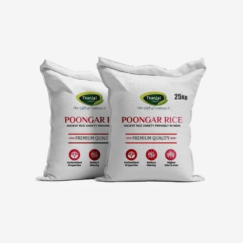 Poongar Rice Traditional Native Rice Unpolished Rice Natural Rice Healthy Rice Organic Rice