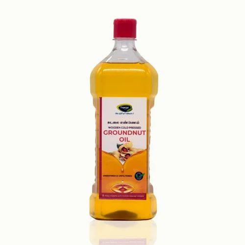 1 L Wood Cold Pressed Groundnut Oil