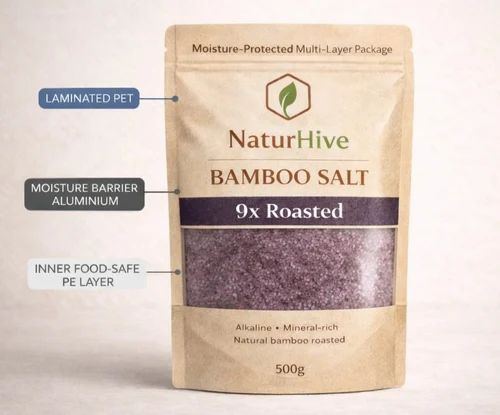 500g NaturHive 9x Roasted Bamboo Salt