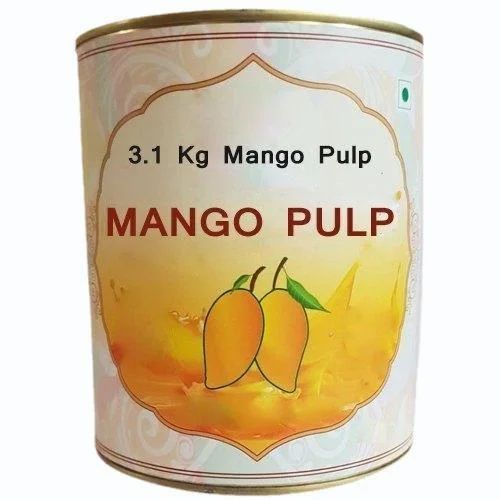 Yellow Totapuri Mango Pulp, Packaging Size: 3.1 KGS, Speciality: Organic