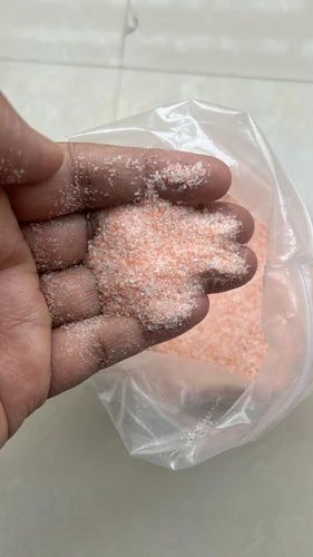 Pink Solid Organic Rock Salt, 1 kg, Powder