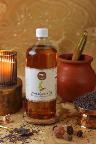 Vikalp Aahaar Organic Black Mustard Oil