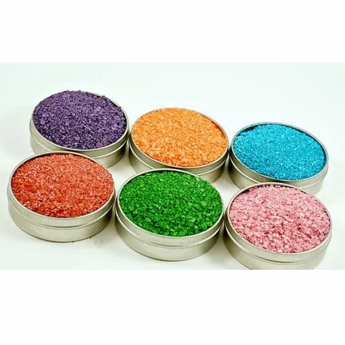 Colored Salt Granules, Packaging: 25 kg