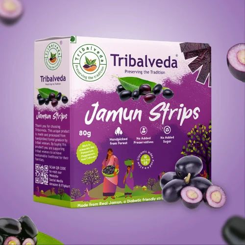Dried Jamun Strips 80gm
