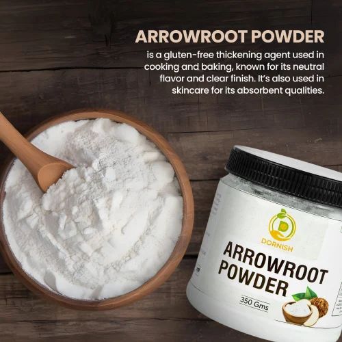 White Arrowroot Powder, Packaging Size: 25 Kg, Packaging Type: Hdpe Inner Lining Bag