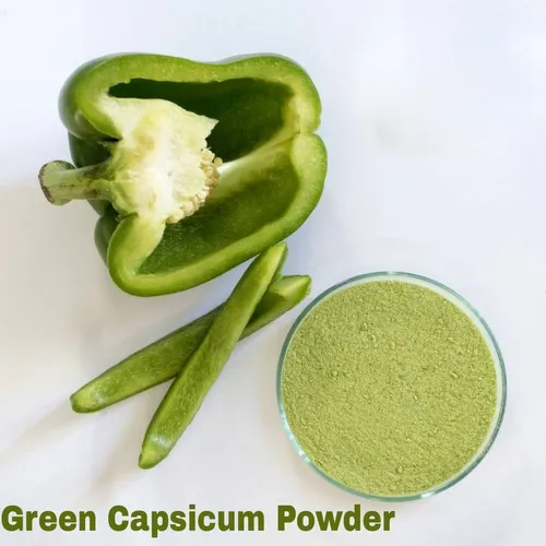 Green Spray Dried Capsicum Powder, Packaging Type: Loose