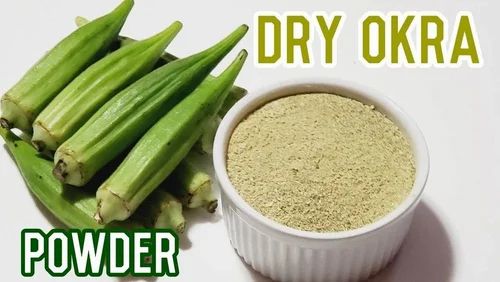 Dehydrated Okra Powder, Grade: Food Grade