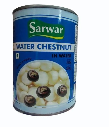Sarwar Water Chestnut, Packaging: Tin, Packaging Size: 560gm