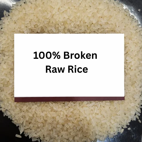 White 100% Broken Raw Rice, 50 Kg
