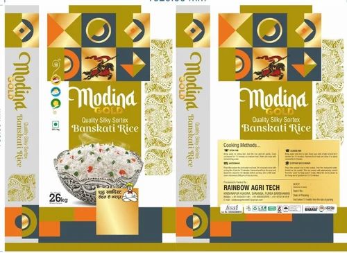 Modina Gold Banskati rice, Packaging Type: Plastic Bag, Packaging Size: 26 Kg