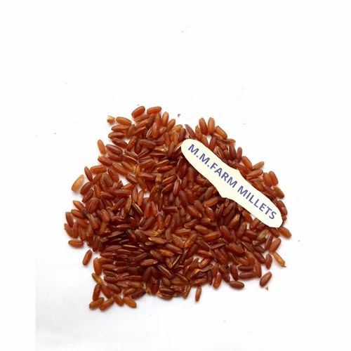 Organic Raktha Shali Red Rice (Medium Grain, Parboiled) - 25 Kg