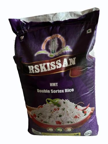 Rskissan HMT Double Sortex Rice, 26 Kg, Packaging Type: PP Bag