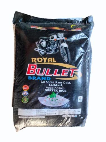 White 26Kg Royal Bullet Sortex Rice, PP Bag