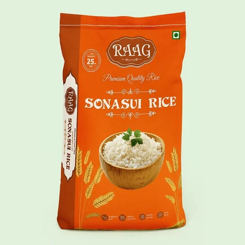 Raag Sonasui Non Basmati Rice, Packaging Type: PP Bag, Packaging Size: 25 kg