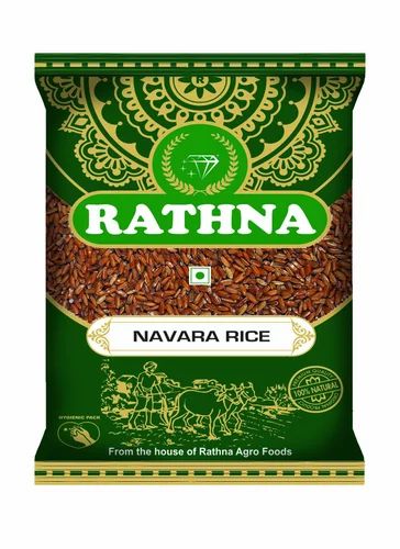 500g Rathna Organic Navara Rice, Packaging Type: PP Bag
