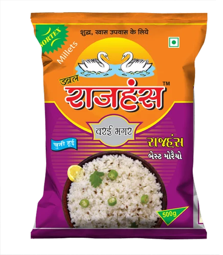 White Rajhans Varai Bhagar, 500gm, Packet