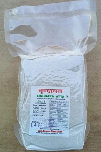 500g Vrindavan Singhara Atta Vaccum Pack, 20 kg