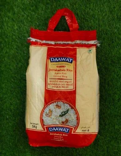 Jeerakasala Rice, 5 Kg, Packaging Type: HDPE Bag