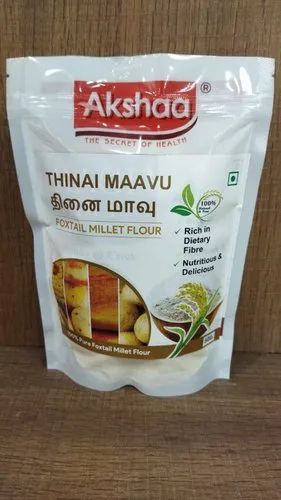 Akshaa Foxtail Millet Flour 500gm, POUCH