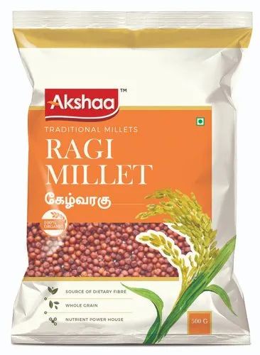 Indian Organic Ragi Millet, Packaging Size: 500G, High in Protein