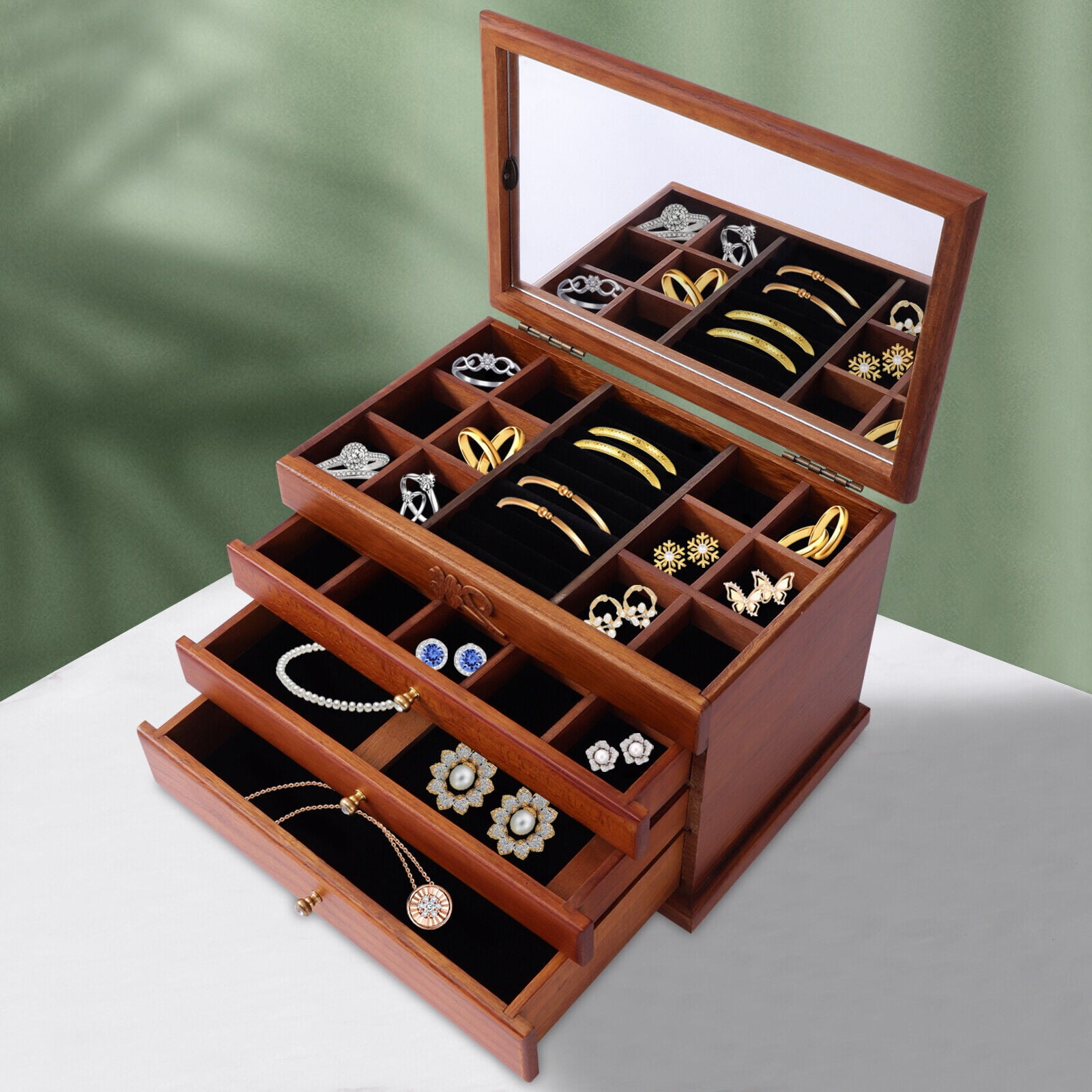 Wooden Jewellery Box