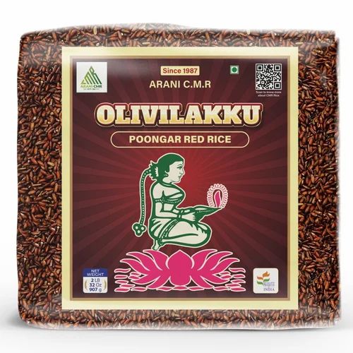 1 Kg Olivilakku Poongar Red Rice