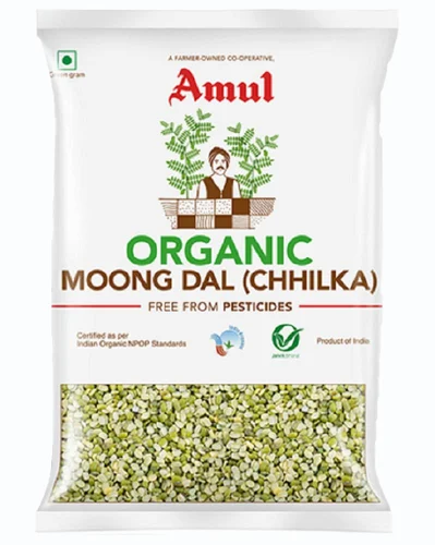 500gm Amul Organic Moong Dal Chhilka