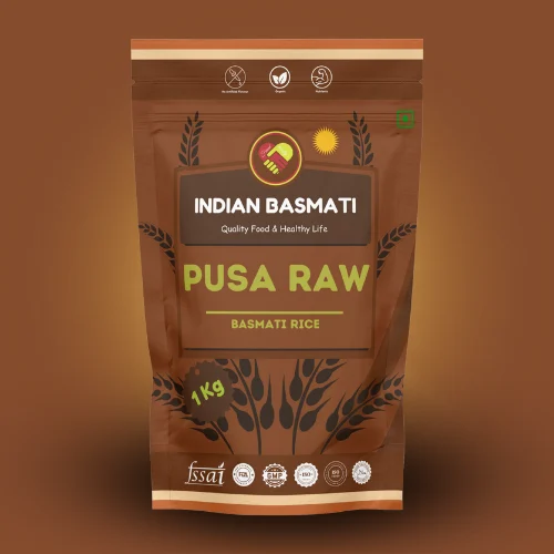 Pusa Raw Basmati Rice, 50 Kg
