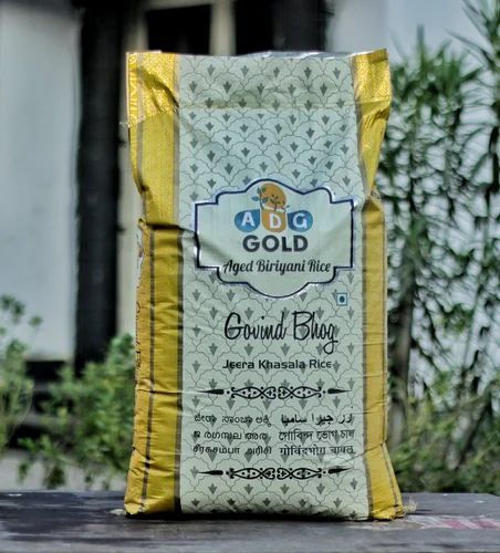 30kg ADG Gold Gobindbhog Jeerakasala Rice, Packaging Type: PP Bag