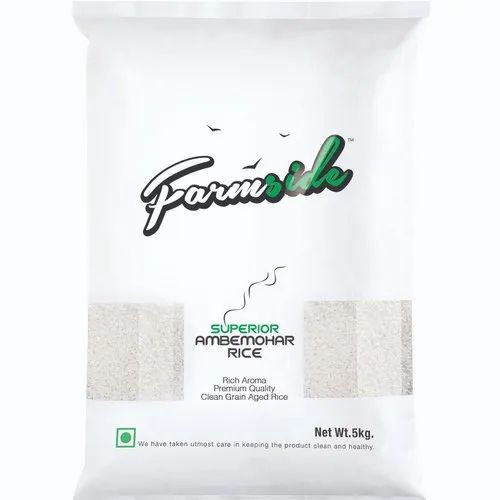 Farmside Superior Ambemohar Rice, Packaging Type: Plastic Packet, Packaging Size: 5 kg