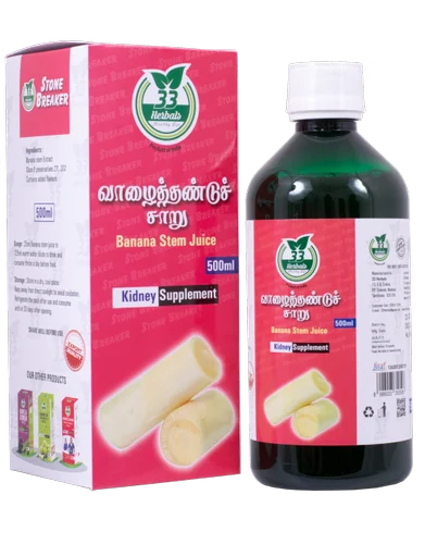 Banana Stem Juice, As Mentioned in Label, Twice Or Thrice A Day
