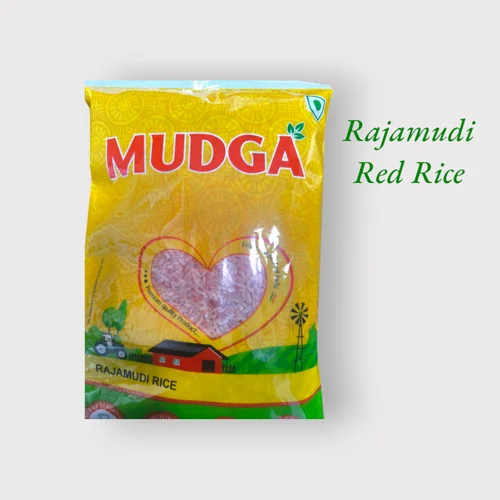 Red Mudga Rajamudi Unpolished Rice, Packaging Size: 1 Kg, Packet