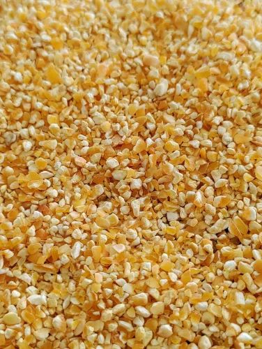 Yellow Maize Grit, Organic, 50 Kg