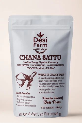 500 Gm Desifarm Chana Sattu