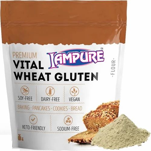 Vital Wheat Gluten Imported, 1 kg, For Soya Chaap