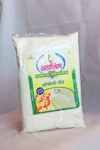 Indian Amboli Peeth ( Mix Flour of Udit dal, Rice and Meethi ), Packaging Size: 500