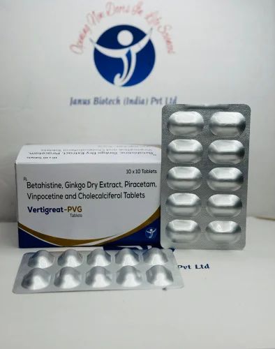 Vertigreat PVG Betahistine Ginkgo Tablet