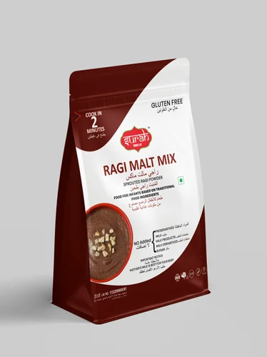 Sprouted Ragi Malt Mix - Unflavoured (400 gms) for 6+ Months