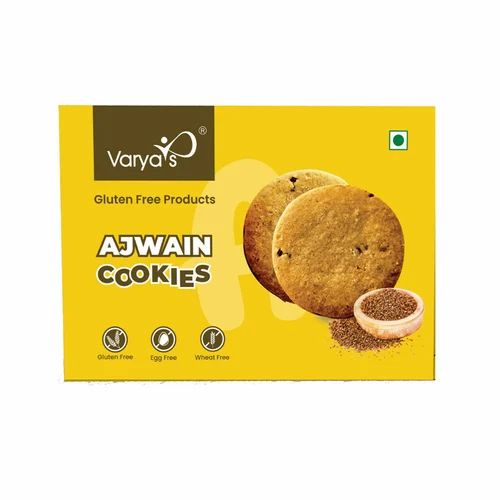 200gm Gluten Free Ajwain Cookies (Handmade, Veg)