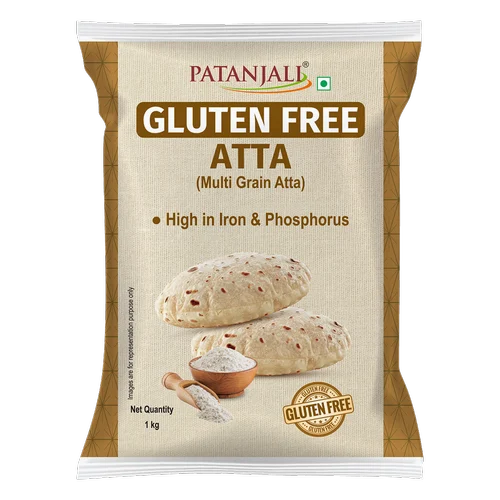 Multigrain Patanjali Gluten Free Atta, 1 kg