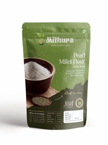 Organic Mithura Pearl Millet Flour/ Bajra flour, 1 kg