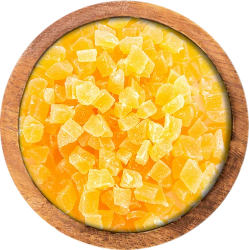 Dried Pineapple Diced, Packet, Packaging Size: 1 Kg