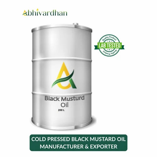 200 Litre Black Virgin Mustard Oil