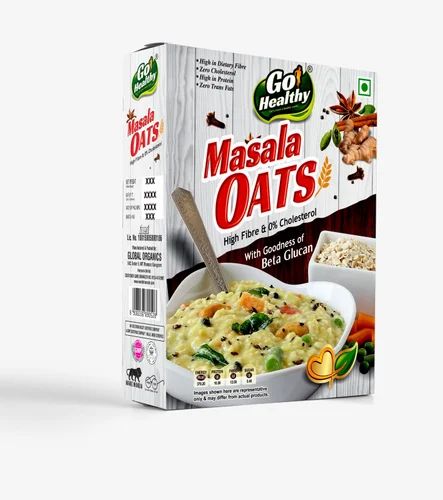 Instant Go Healthy Masala Oats 200g, Packaging Type: Packets, High in Protein