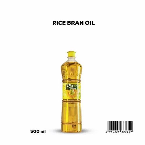 Rice Drops Rice Bran Oil - 500ml, Lowers Cholesterol, Low Cholestrol