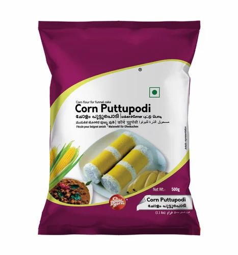Double Horse Corn Puttupodi, Packaging Type: Packet, Organic
