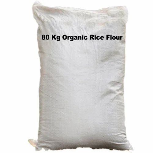 80 Kg Organic Rice Flour, Packaging Type: PP Bag