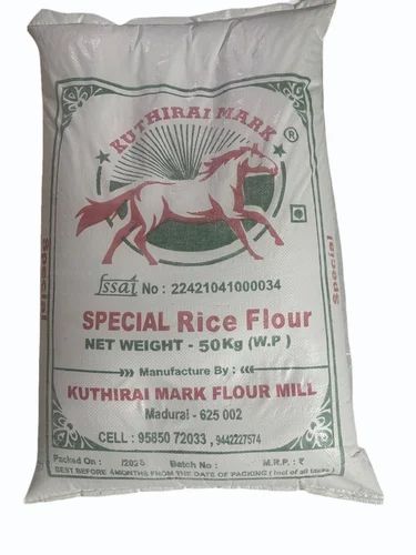 50kg Organic Rice Flour, Packaging Type: PP Bag