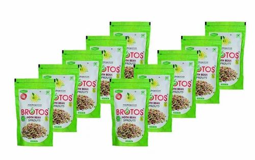 Brotos Instant Moth Bean Sprouts (Pack of 10) - Masala Sachet Inside